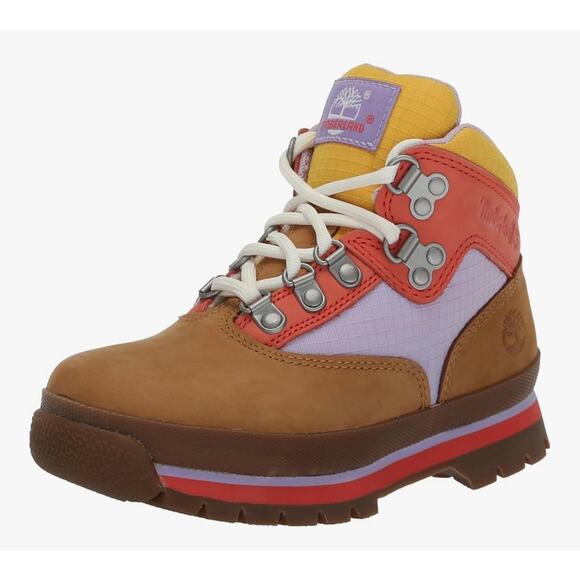 Timberland Other - Timberland Euro Hiker Boys Boots Tan Multi Color Size 6 EU 39 Hiking Streetwear